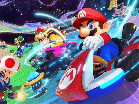 Nintendo Switch com Mario Kart 8 Deluxe a Preço Imperdível na Kabum