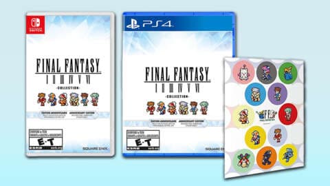 Coleção Comemorativa de Final Fantasy I-VI Volta ao Estoque para Switch e PS4