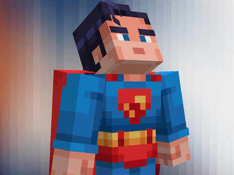 Minecraft Oferece Skins Grátis Inspiradas no Novo Filme do Superman