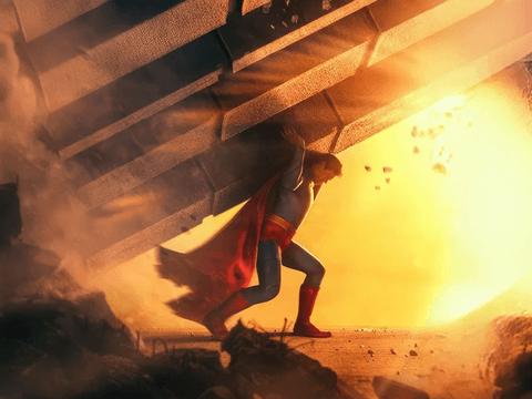 Superman Enfrenta Monstro Gigante para Resgatar Cachorrinho no Novo DCU