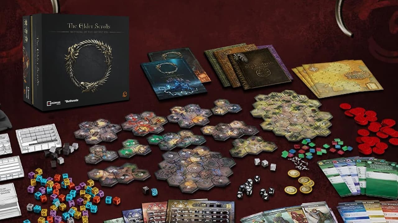 Novo Jogo de Tabuleiro de Elder Scrolls: Uma Aventura em Tamriel na Era dos Tabuleiros