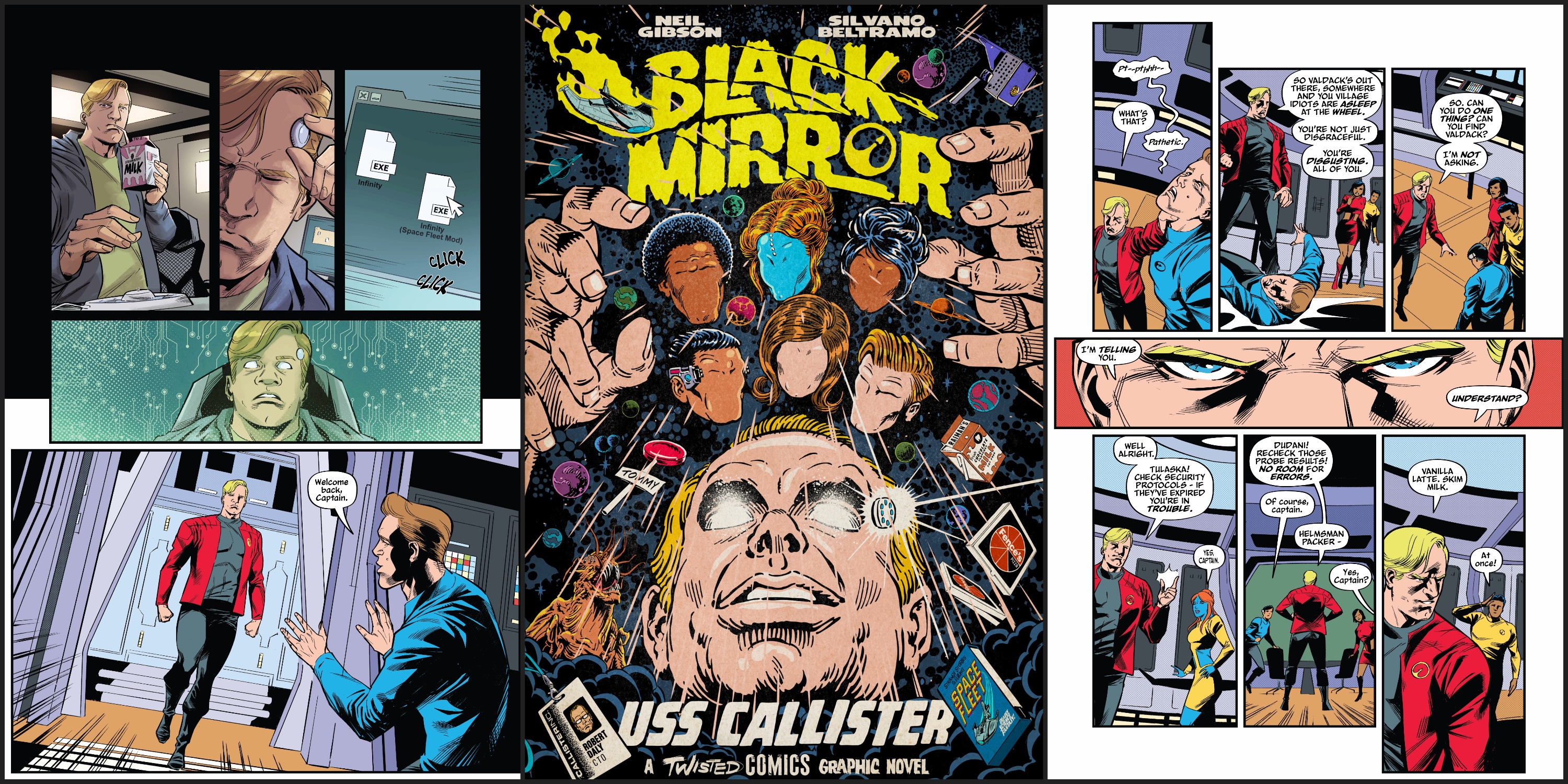 Novos quadrinhos de 'Black Mirror' chegam à plataforma digital InkyPen