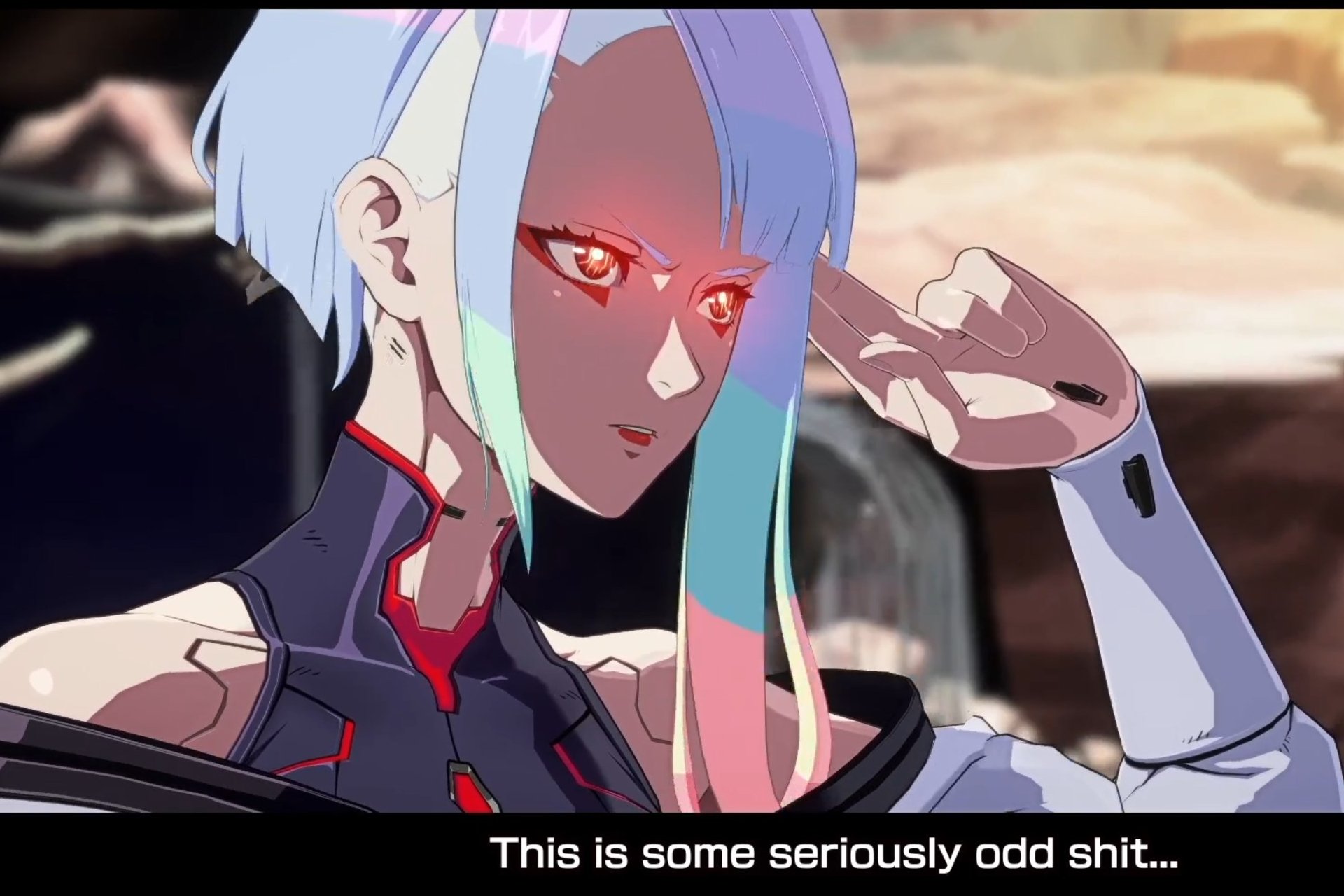 Lucy de 'Cyberpunk: Edgerunners' Chega ao Mundo de 'Guilty Gear Strive'