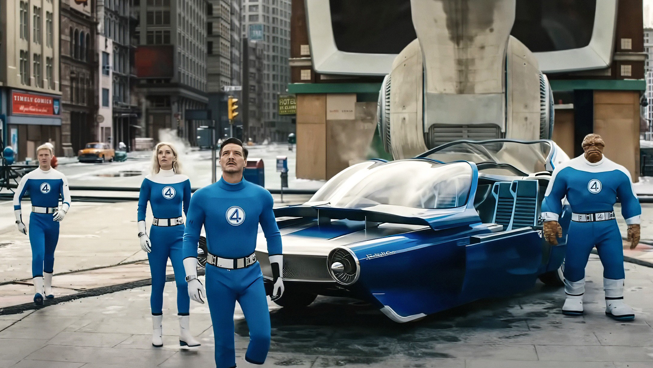 Reações Iniciais de 'Quarteto Fantástico' Elogiam Efeitos Visuais e Roteiro Brilhante: "Um dos Melhores da Marvel"