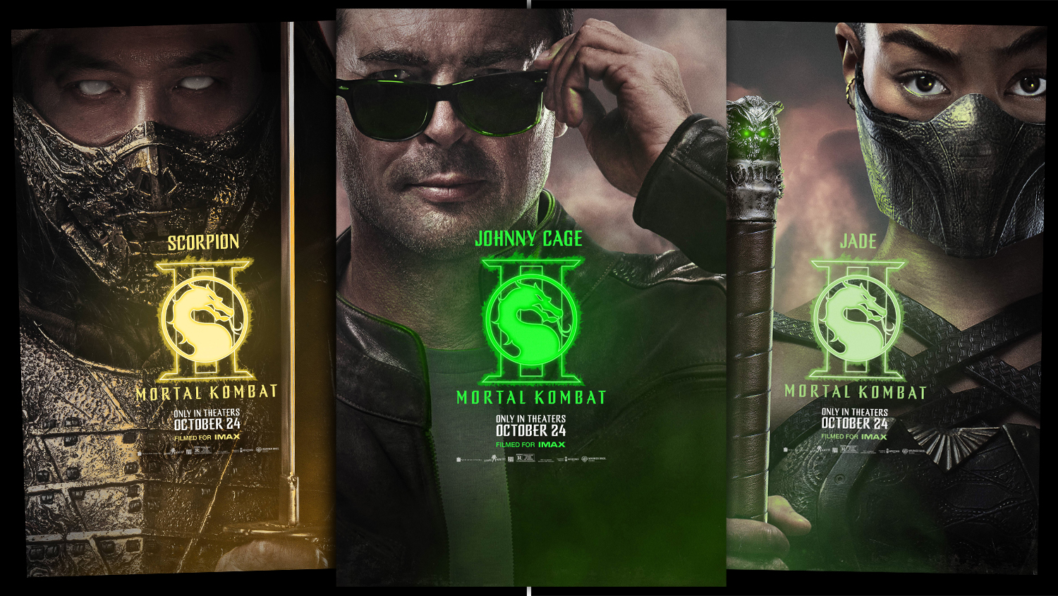 Cartazes de Personagens de 'Mortal Kombat 2' Revelam Karl Urban e Outros Grandes Nomes