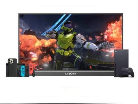Desconto de 18% no Monitor Portátil Arzopa Z1RC: A Escolha Ideal para Gamers