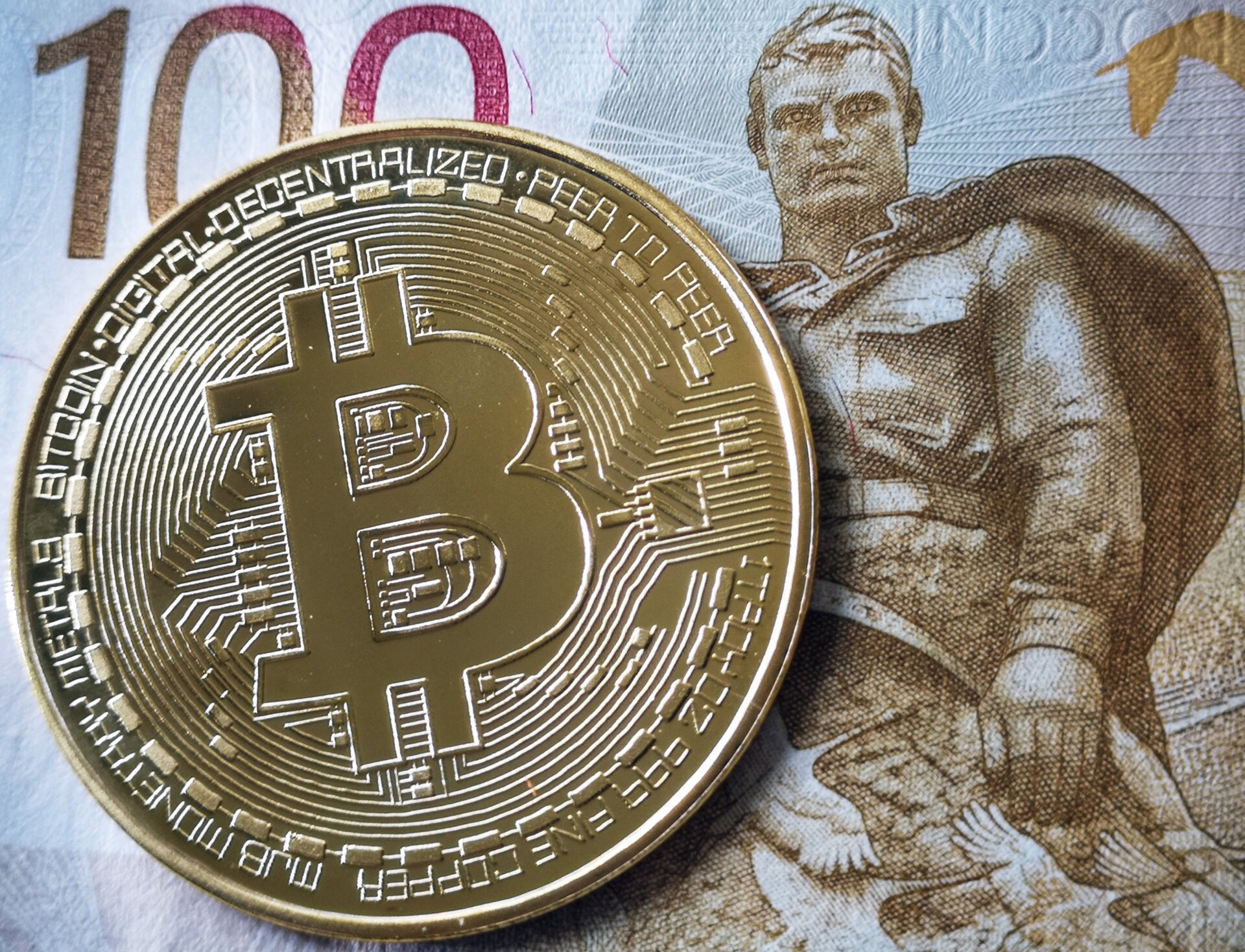 Um token de Bitcoin
