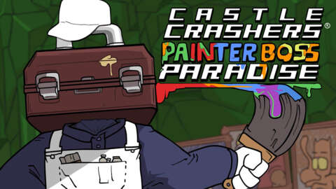 Castle Crashers Recebe Primeiro DLC em Mais de Uma Década: Painter Boss Paradise