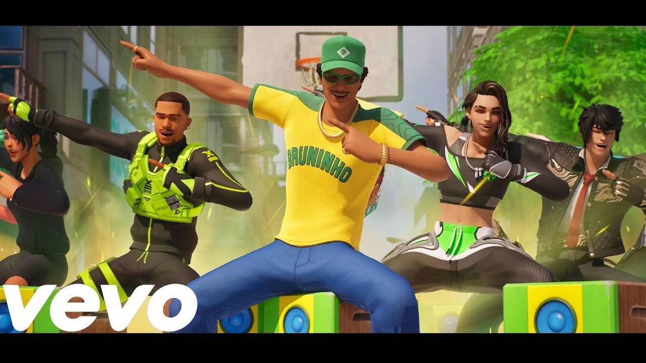 Bruno Mars Inova com Paródia de Funk em Fortnite: Conheça 'Bonde do Brunão'