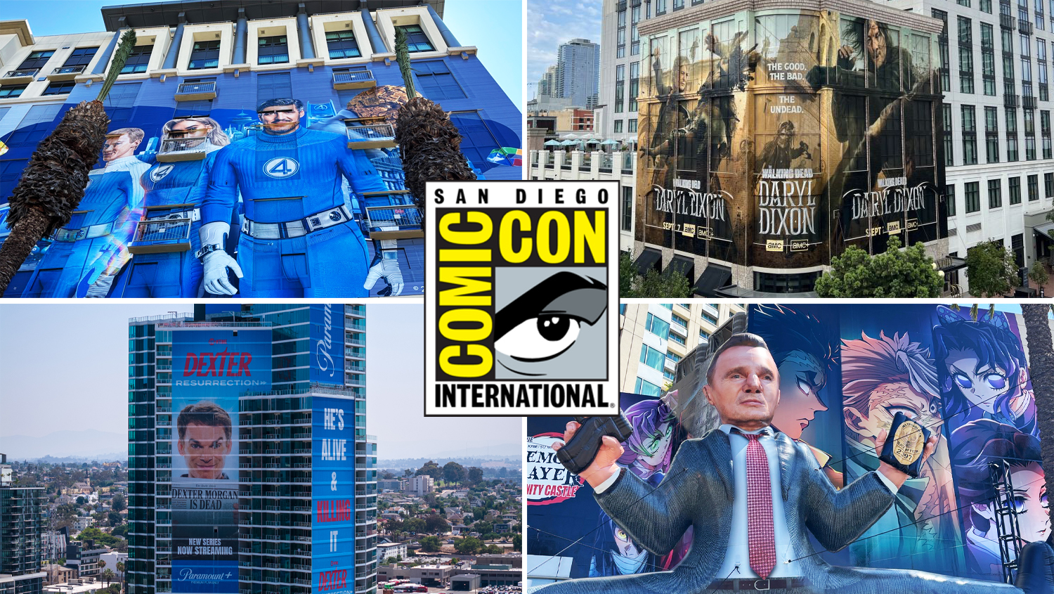 Comic-Con 2025: Marcas Brilham no Distrito Gaslamp com 'Alien: Earth' e 'The Walking Dead'