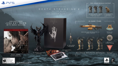 Death Stranding 2: Edição de Colecionador e Acessórios Exclusivos Agitam Lançamento