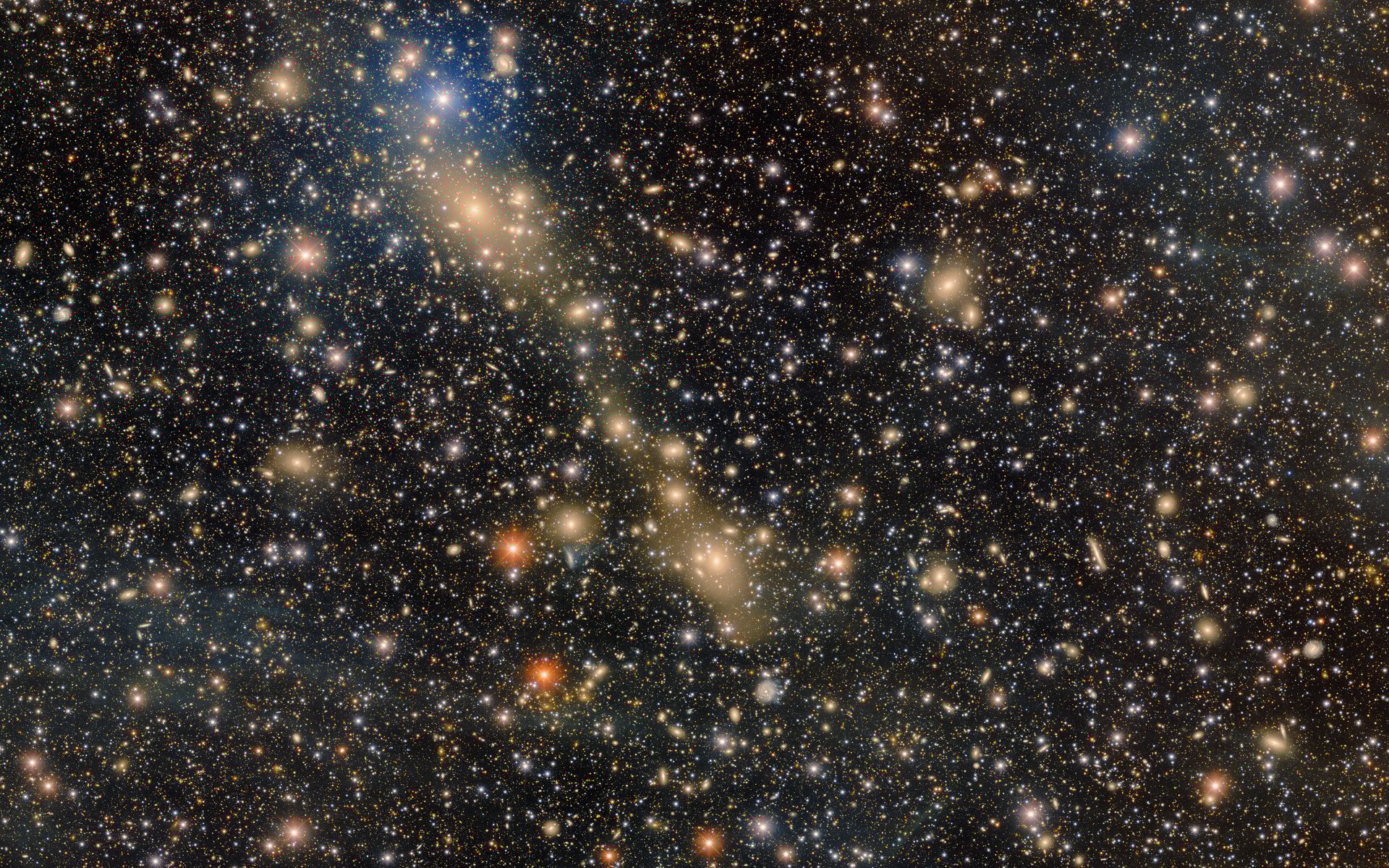 Imagem Detalhada de Abell 3667 Revela a Grandeza do Universo