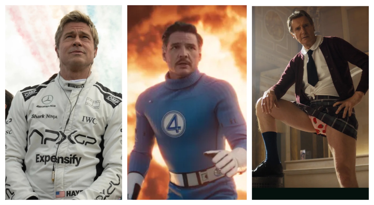 Brad Pitt Alcança Novo Marco com 'F1'; 'Quarteto Fantástico' Avança no Box Office Internacional