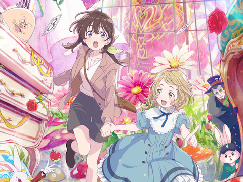 Novo Filme em Anime de Alice no País das Maravilhas Revela Arte Promocional e Data de Estreia