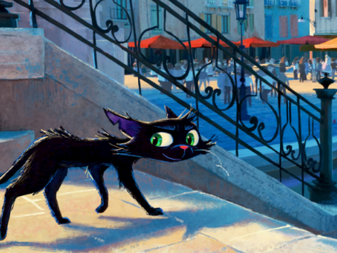 Pixar Revela 'Gatto': Filme Inovador em Estilo de Pintura à Mão para 2027