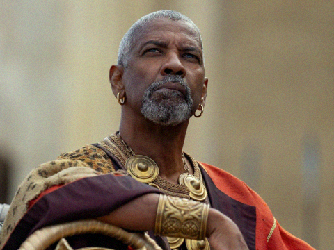 Cena de Beijo Gay Cortada de Gladiador 2, Revela Denzel Washington