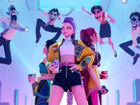 Animação 'Guerreiras do K-Pop' conquista o topo da Billboard