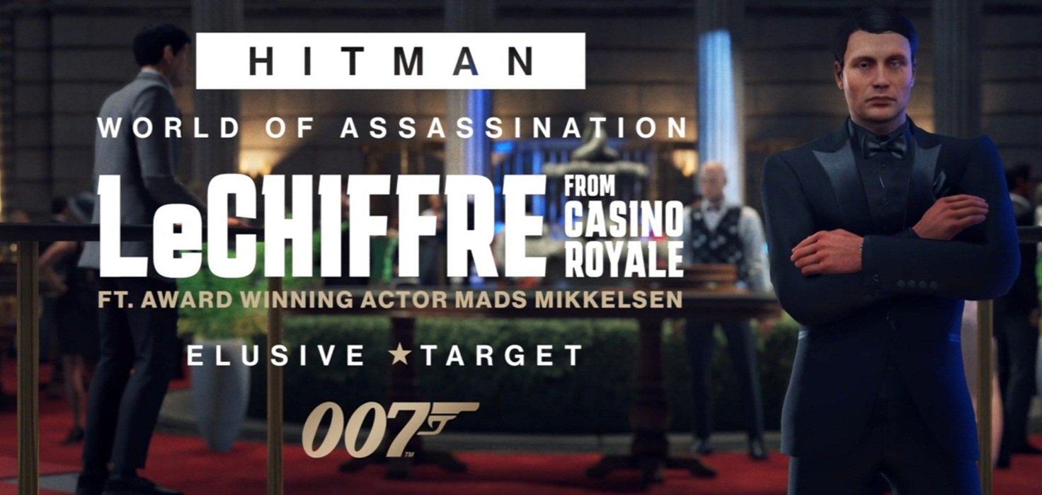 Mads Mikkelsen Revive Le Chiffre em Hitman: World of Assassination