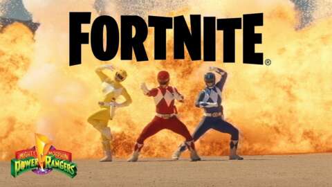 Fortnite Revela Crossover Épico com Power Rangers em Trailer Live-Action