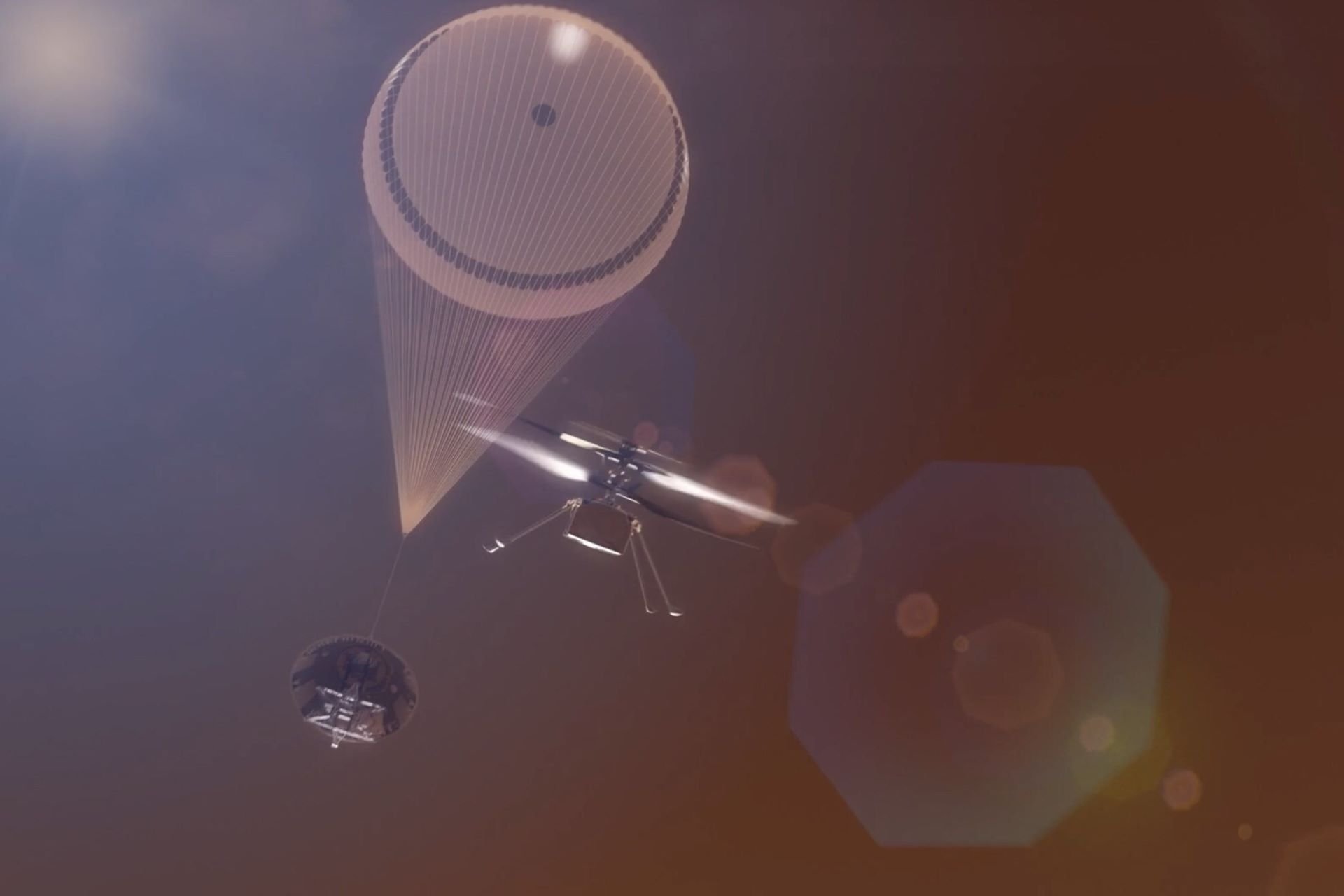 NASA Revela Plano Inovador para Enviar Frota de Helicópteros a Marte sem Aterrissar