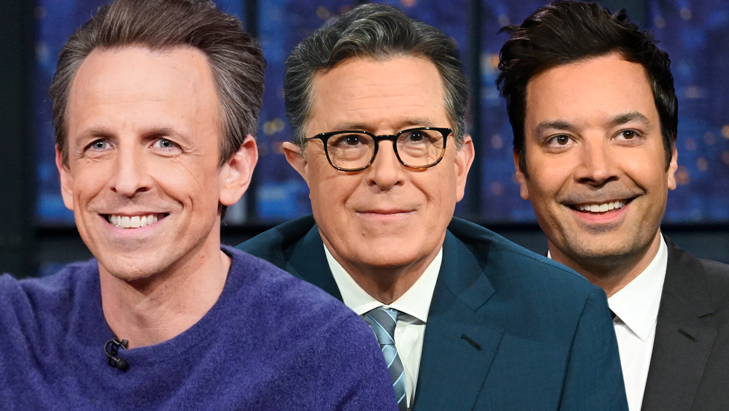 Jimmy Fallon e Seth Meyers Elogiam Stephen Colbert Após Cancelamento de 'The Late Show'