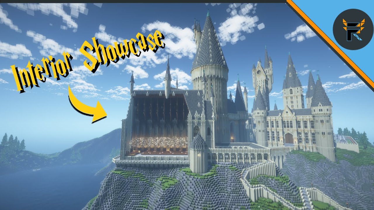 Recriação de Hogwarts em Minecraft Surpreende com Detalhes Incríveis