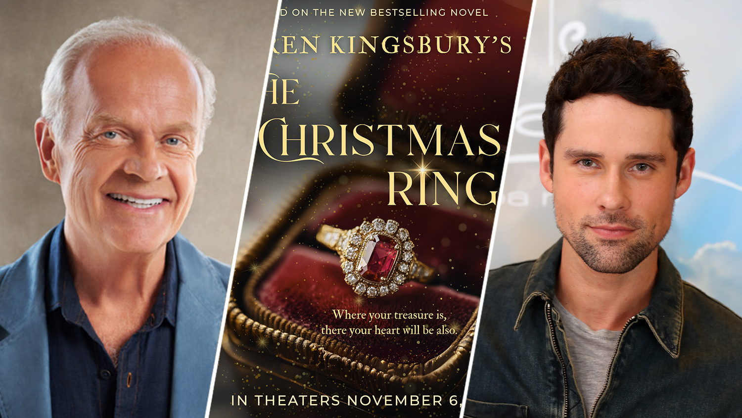 Kelsey Grammer e Ben Hollingsworth Estrelam Novo Filme Natalino com Jana Kramer