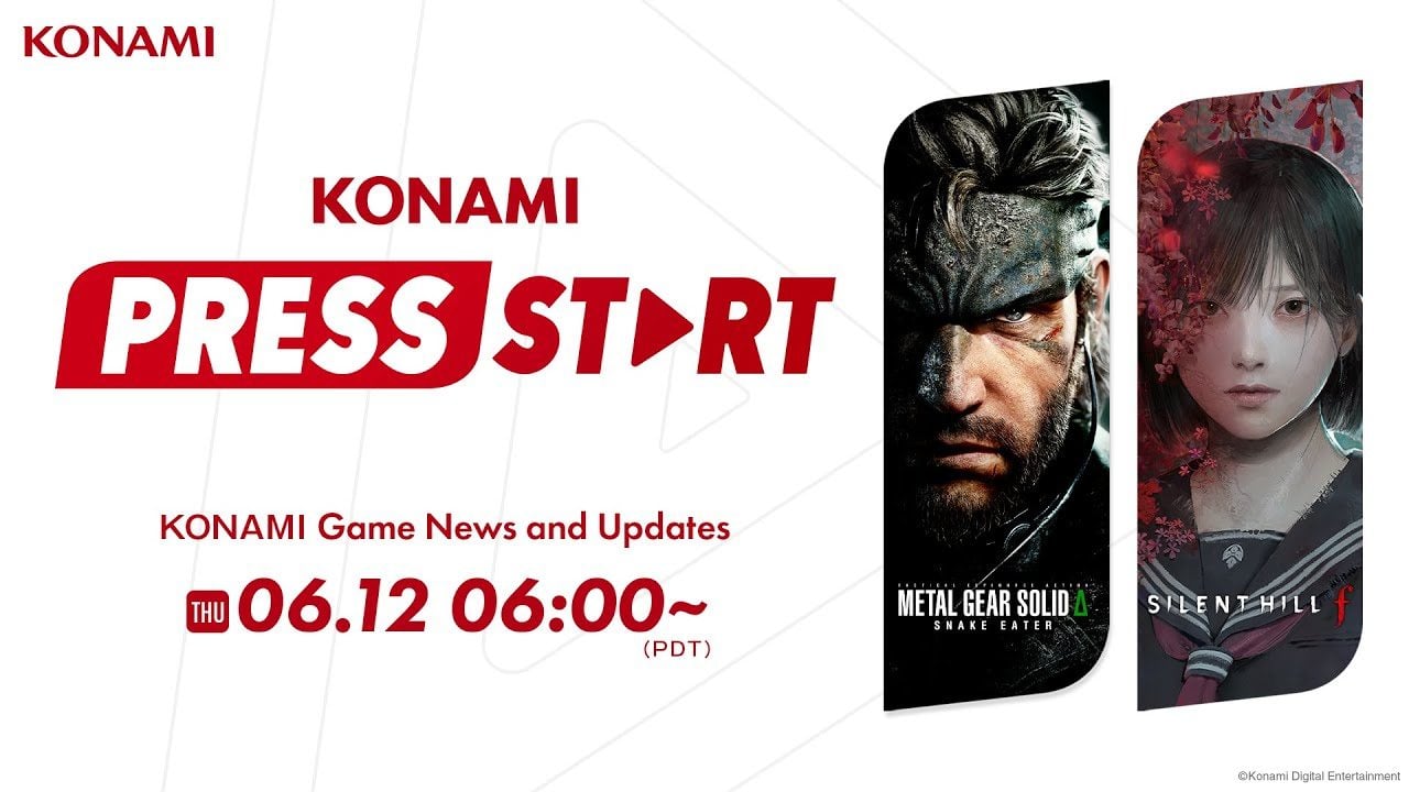 Konami Revela Novidades em Apresentação Press Start em Junho de 2025