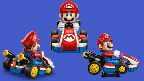 Lego Mario Kart: Mario & Standard Kart Chega ao Walmart com Exclusividade
