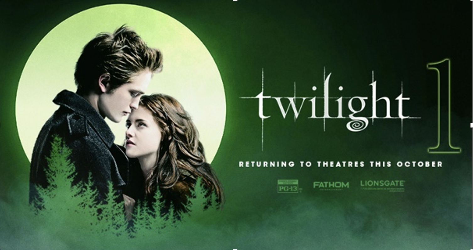 Maratona de Filmes da Saga Crepúsculo Celebra 20 Anos do Primeiro Livro com Exibições Especiais