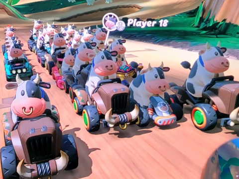 Vaca Rouba a Cena em Mario Kart World, Lançado com o Novo Switch 2