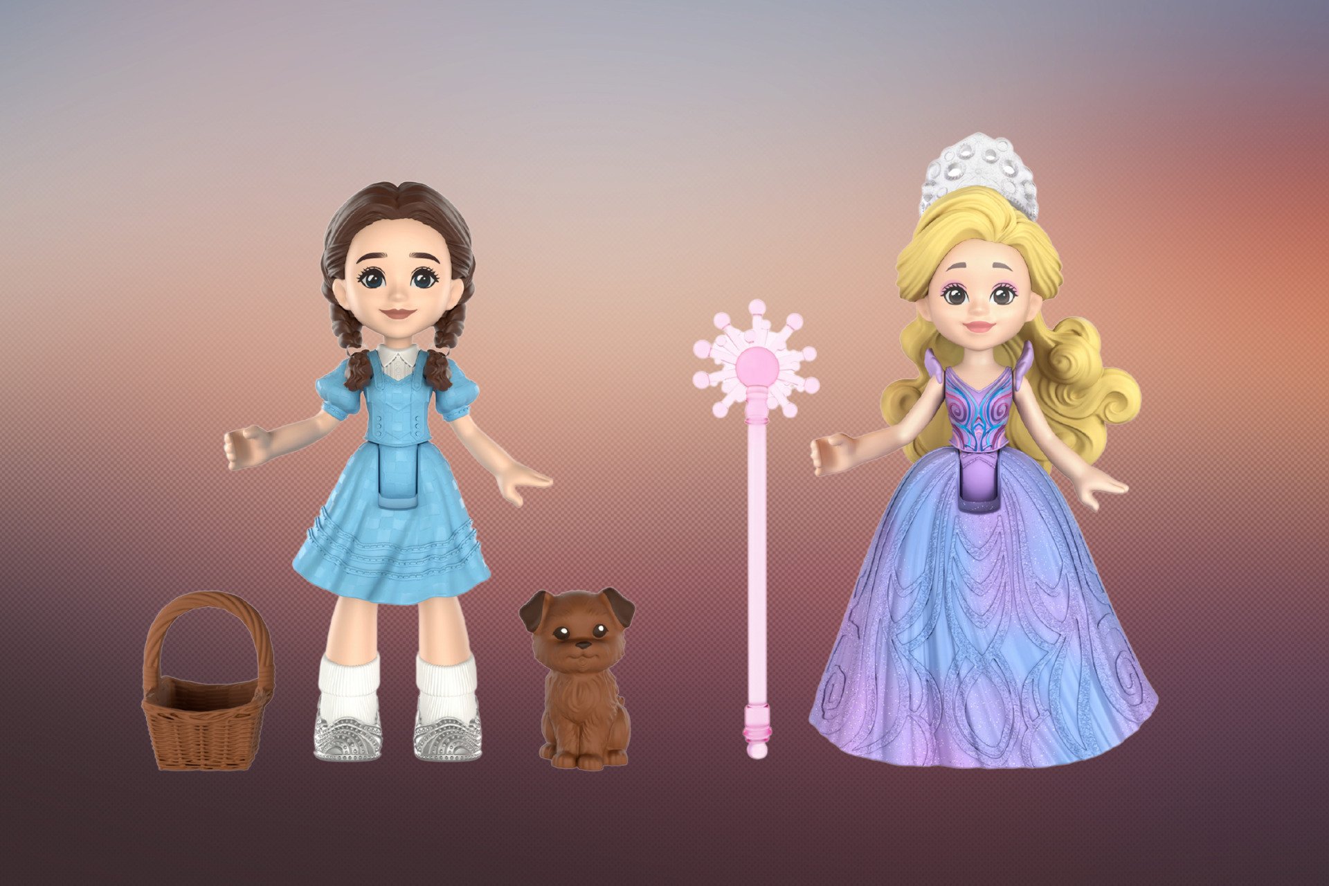 Novos Brinquedos de 'Wicked: Para Sempre' da Mattel Revelam Segredos do Elenco de 'O Mágico de Oz'