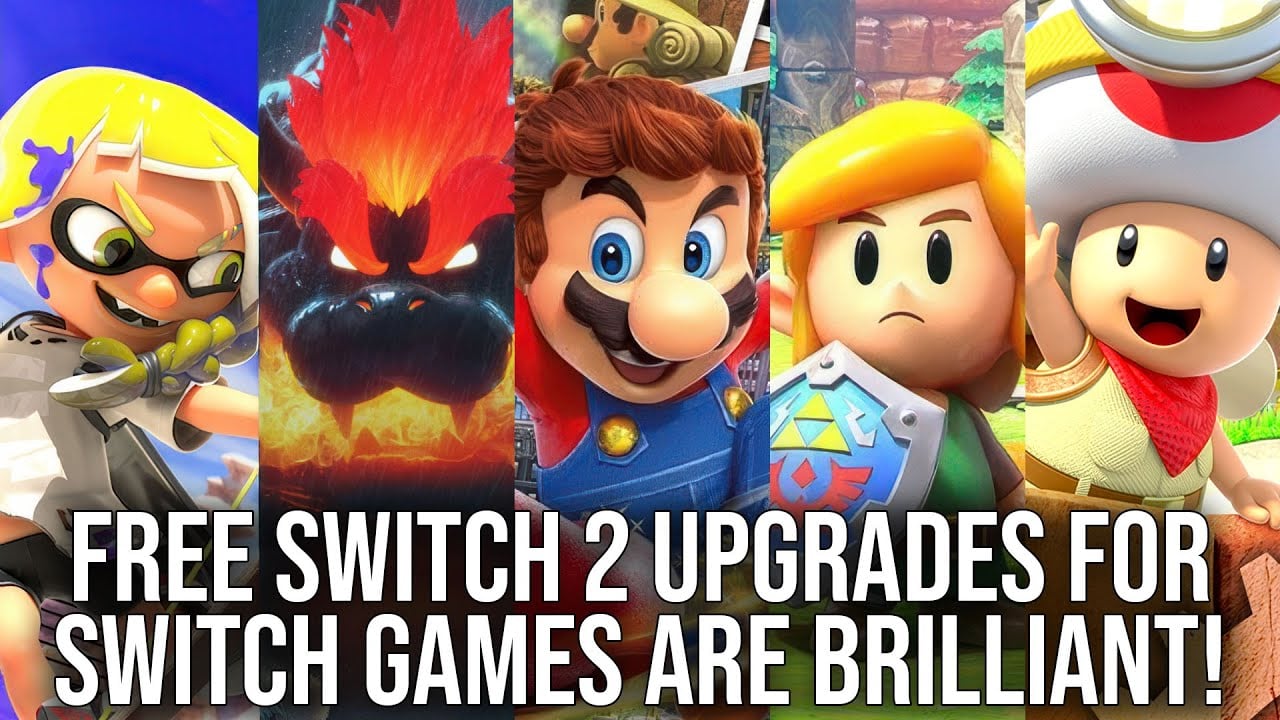Nintendo Switch 2: Jogos Clássicos São Revitalizados com Remasterizações Gratuitas