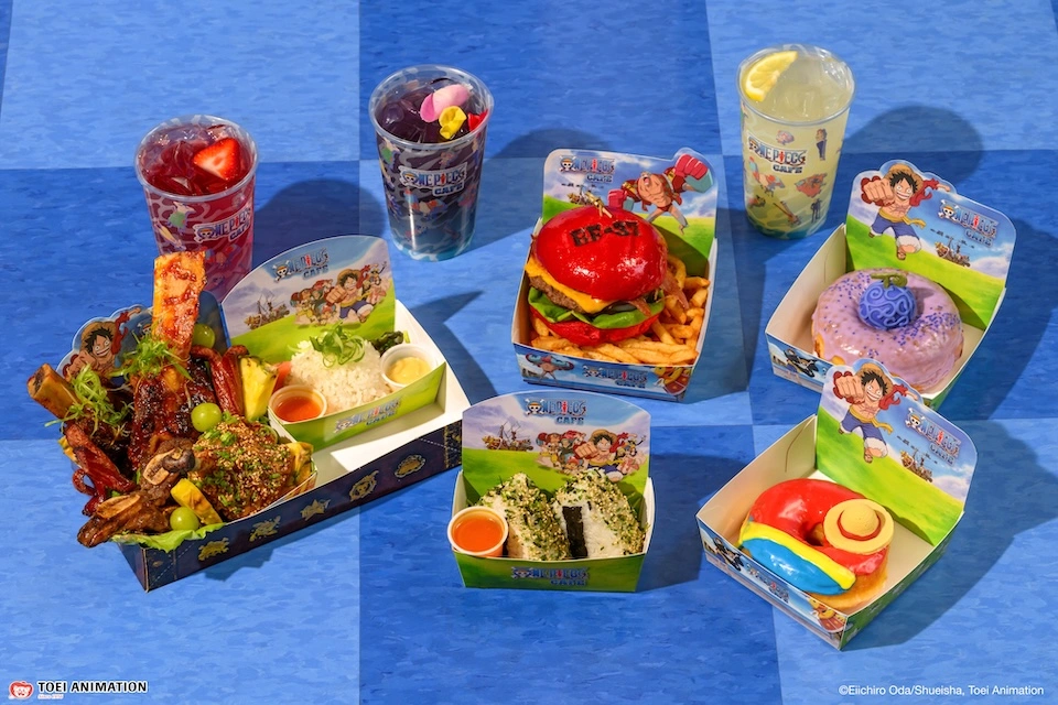 Café Temático de One Piece Chega a Los Angeles com Cardápio Especial