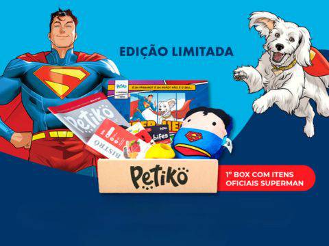 Superman Invade o Universo Pet: Box Exclusiva com Desconto Imperdível