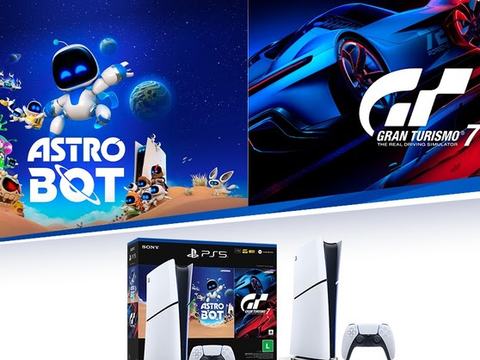 PS5 Lança Pacote Especial com Astro Bot e Gran Turismo 7 no Brasil