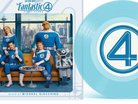 Trilha Sonora de Quarteto Fantástico: Primeiros Passos Chega em Vinil Azul
