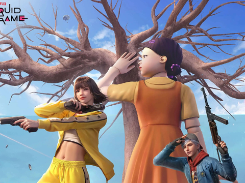 Round 6 e Free Fire se unem em crossover com novos mapas e skins exclusivas
