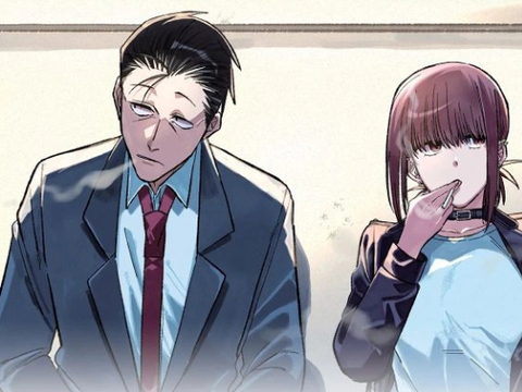 Anime de 'Smoking Behind the Supermarket with You' Chega em 2026 pela TBS