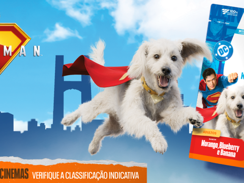 Superman e GoldeN: Petiscos Caninos Inspirados em Krypto Chegam ao Mercado