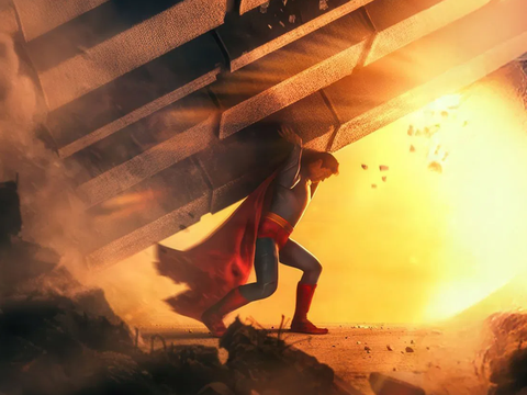 Superman Enfrenta Monstro Gigante para Resgatar Cachorrinho no Novo DCU