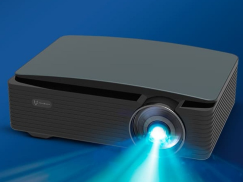 Transforme Sua Sala em Cinema com Projetor LED Full HD Husky em Promoção