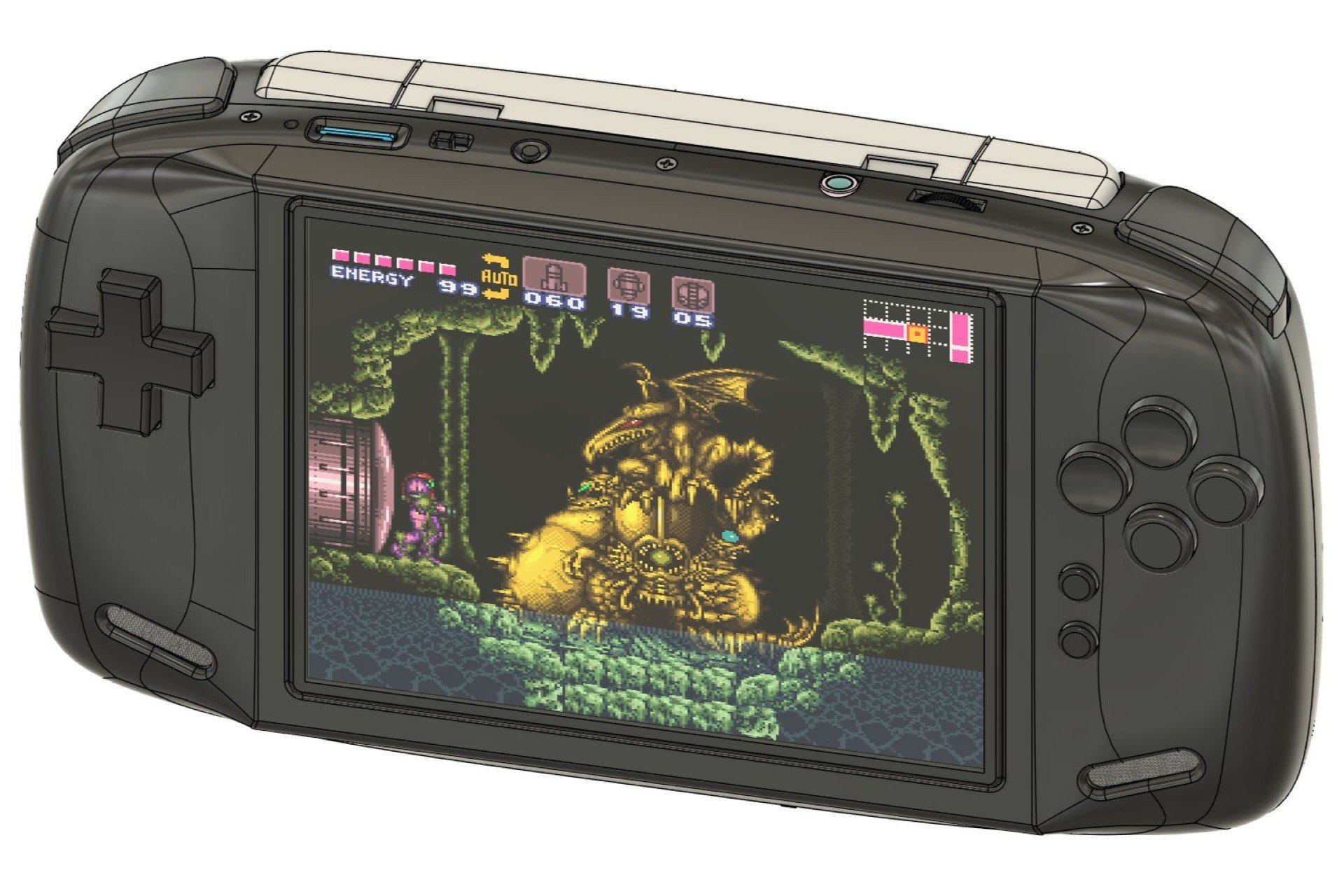 Modder Cria Console Portátil que Joga Cartuchos Originais de SNES
