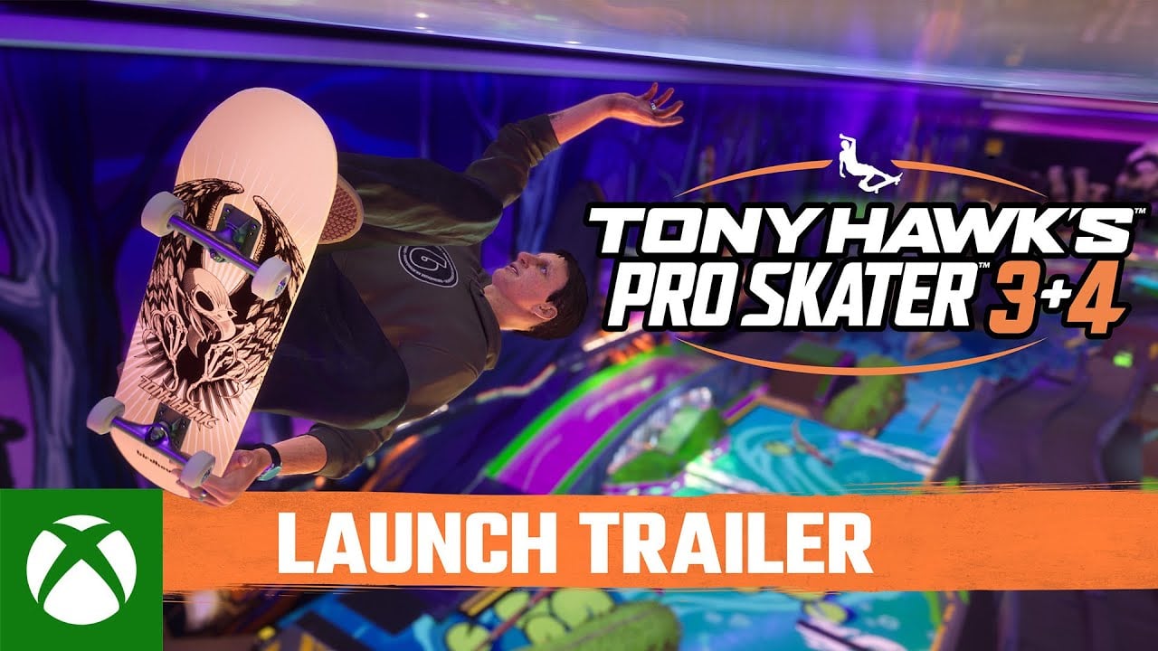 Tony Hawk's Pro Skater 3 + 4: Trailer de Lançamento Aumenta a Expectativa dos Fãs