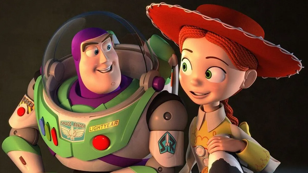 Toy Story 5: Buzz Lightyear e Jessie Enfrentam Tecnologias em Nova Arte Promocional