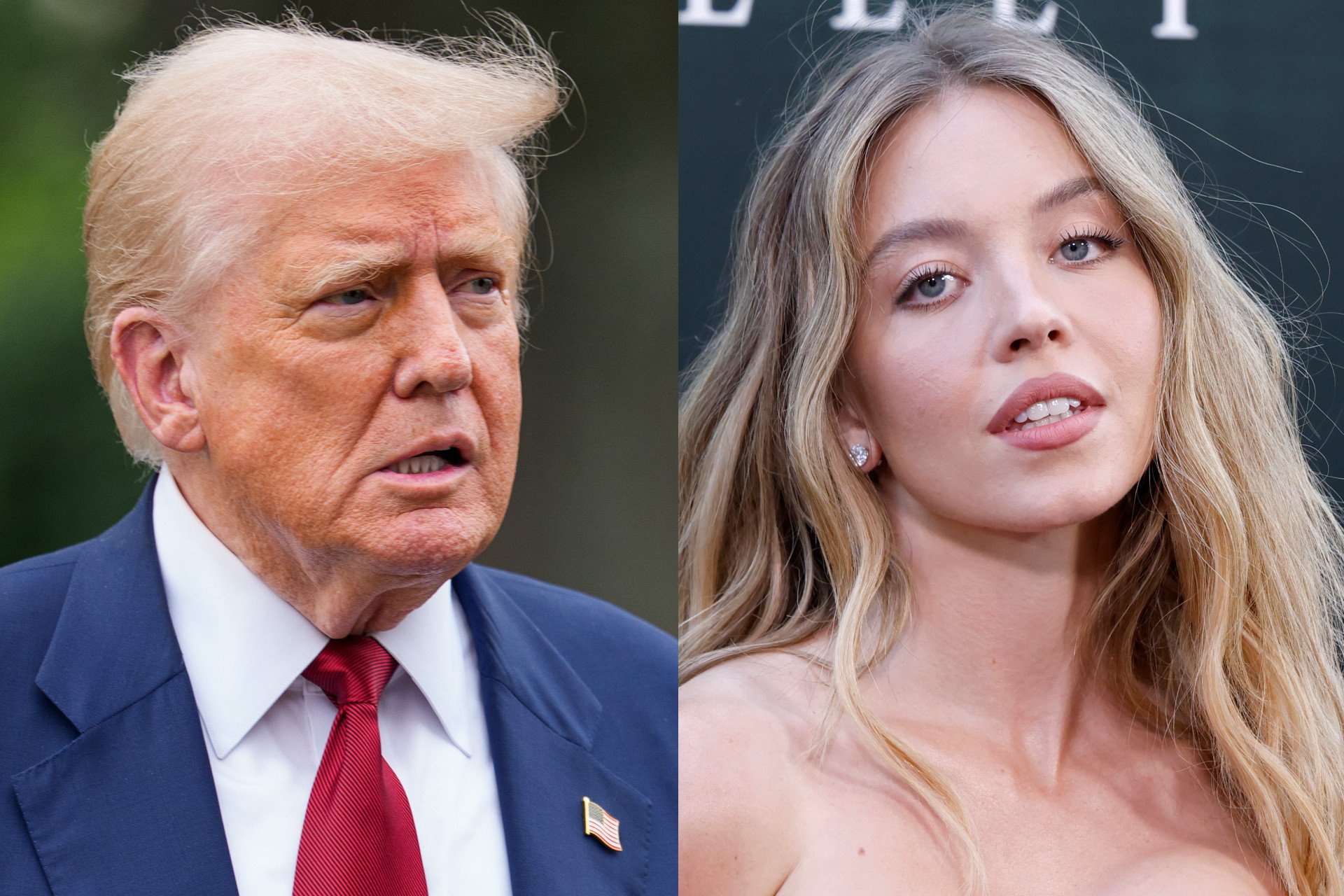 Trump Apaga e Reposta Mensagem sobre Sydney Sweeney Repetidamente