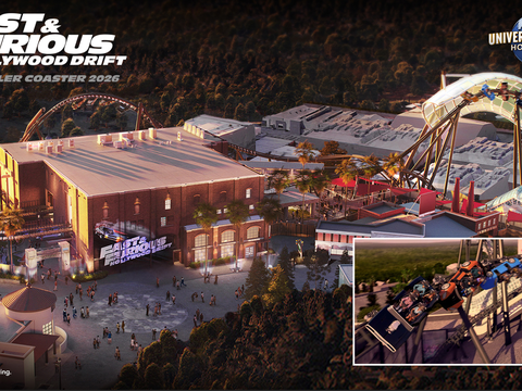 Montanha-russa de Velozes & Furiosos será a mais rápida do Universal Studios em 2026
