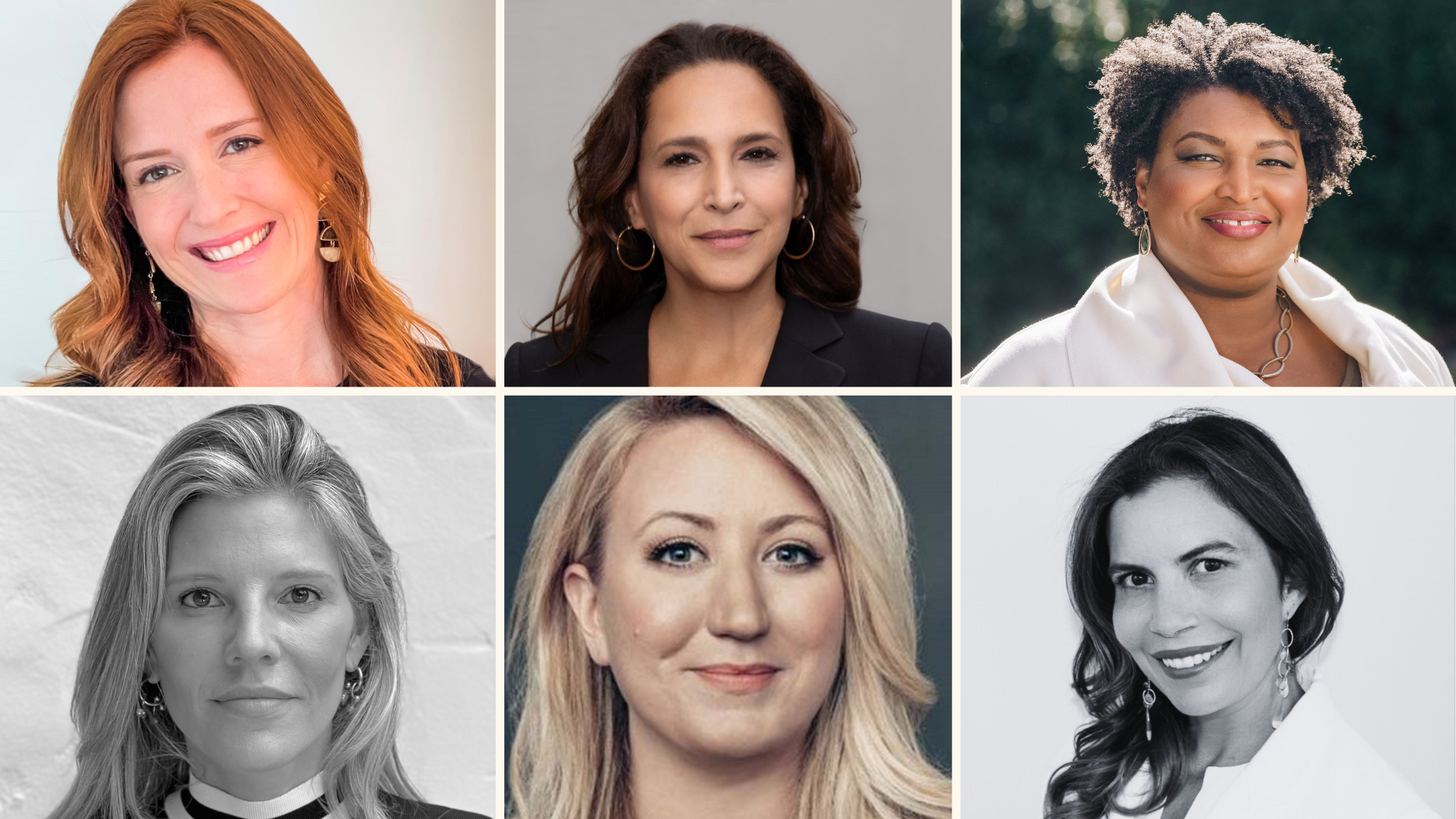 Stacey Abrams e Rachel Rusch Integram Novo Conselho da Women in Film para 2025