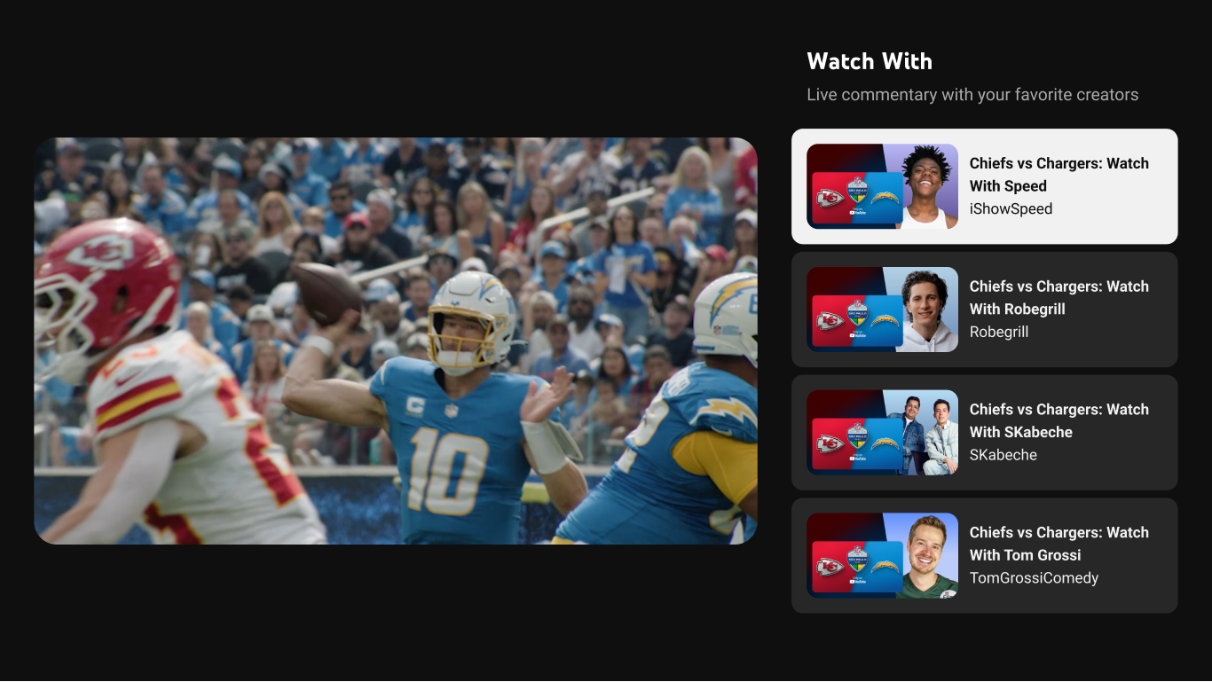 YouTube Revoluciona Experiência NFL com Novas Opções de Assinatura do Sunday Ticket